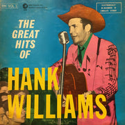 Hank Williams With His Drifting Cowboys : The Great Hits Of Hank Williams (2xLP, Comp)