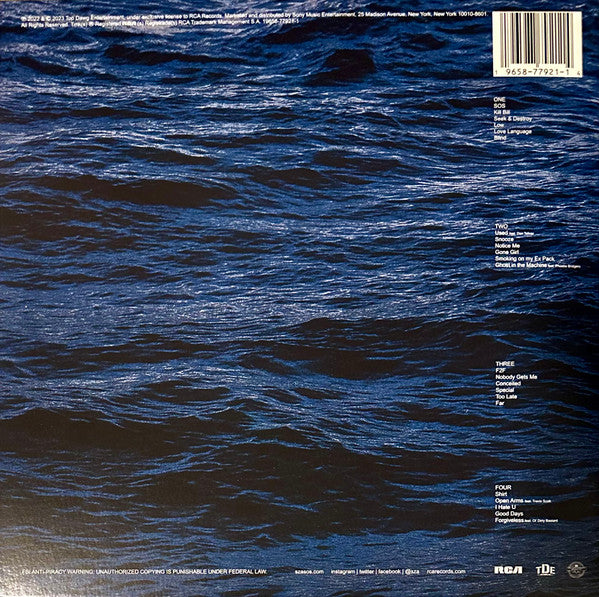 SZA (2) : SOS (2xLP, Album, Mem)