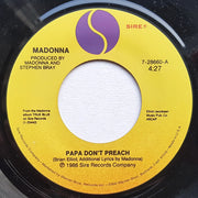 Madonna : Papa Don't Preach (7", Single, Spe)