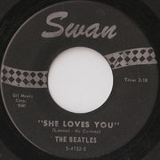 The Beatles : She Loves You / I'll Get You (7", Single, Mono, Bla)
