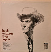 Hank Williams With His Drifting Cowboys : Hank Williams Lives Again (LP, Comp, Mono)