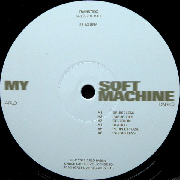 Arlo Parks : My Soft Machine (LP, Album)
