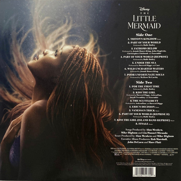 Alan Menken, Lin-Manuel Miranda, Howard Ashman : The Little Mermaid (LP, Album, Ltd, Blu)