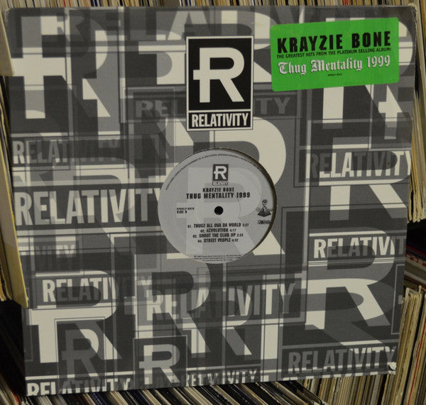 Krayzie Bone : Thug Mentality 1999 (12", Promo)