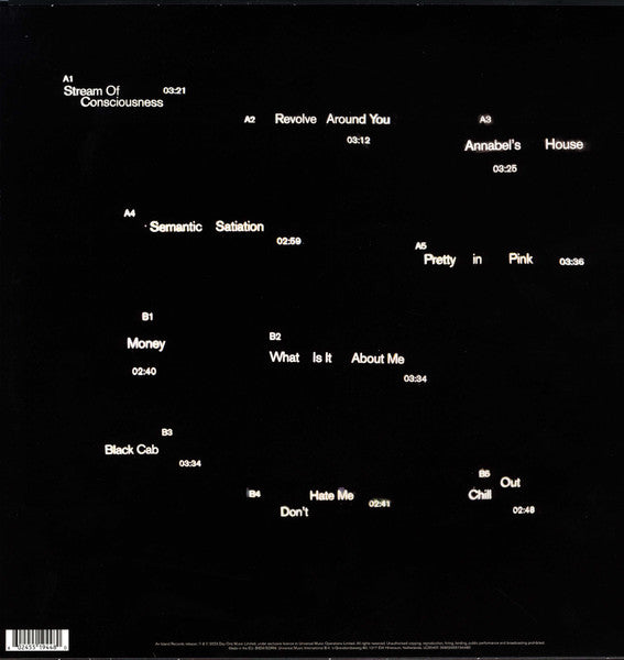 Lola Young : My Mind Wanders And Sometimes Leaves Completely  (LP, Yel)