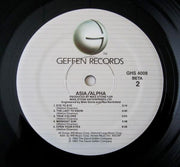 Asia (2) : Alpha (LP, Album, Ltd, Promo, Qui)