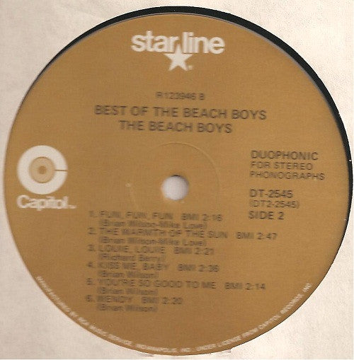 The Beach Boys : Best Of The Beach Boys - Vol. 1 (LP, Comp, Club, RE, Ind)