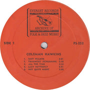 Coleman Hawkins : Coleman Hawkins (LP, Album, RE)