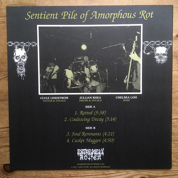 Fetid (3) : Sentient Pile Of Amorphous Rot (12", RE, Sew)