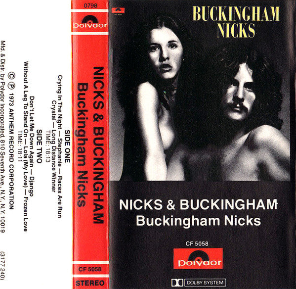 Nicks & Buckingham* : Buckingham Nicks (Cass, Dol)