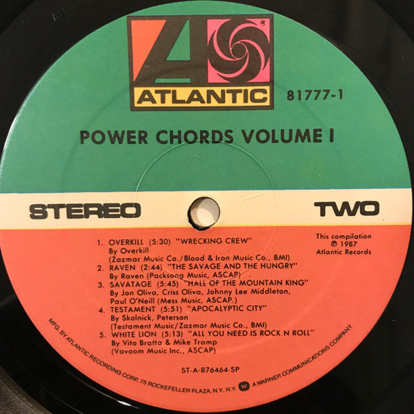 Various : Power Chords (Volume 1) (LP, Comp)
