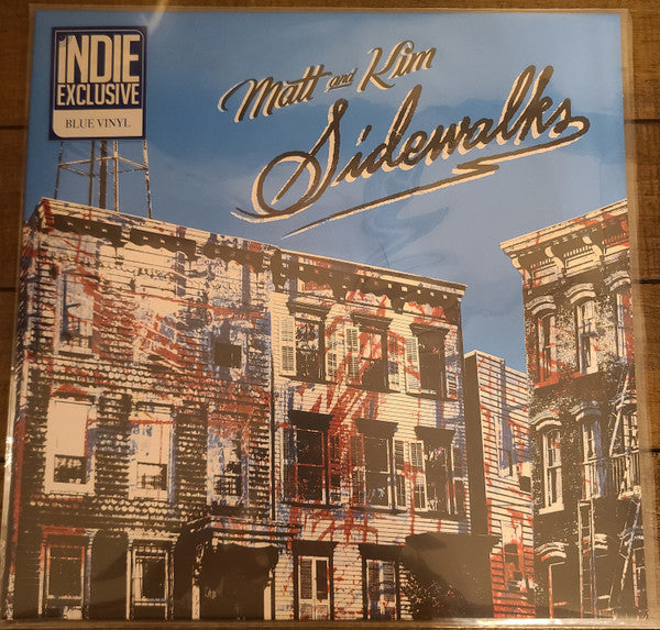 Matt & Kim : Sidewalks (LP, Album, RSD, Ltd, Blu)