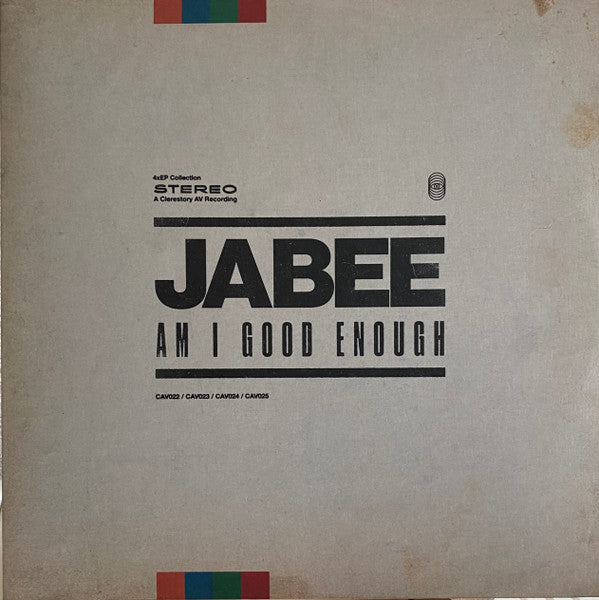 Jabee : Am I Good Enough (2xLP, Comp, Ltd, Gat)