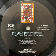 The Alan Parsons Project : The Turn Of A Friendly Card (LP, Album, Ter)