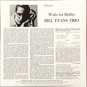 Bill Evans Trio* : Waltz For Debby (LP, Album, RE, 180)