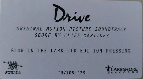 Cliff Martinez : Drive (Original Motion Picture Soundtrack) (2xLP, Album, Ltd, RE, RP, Glo)