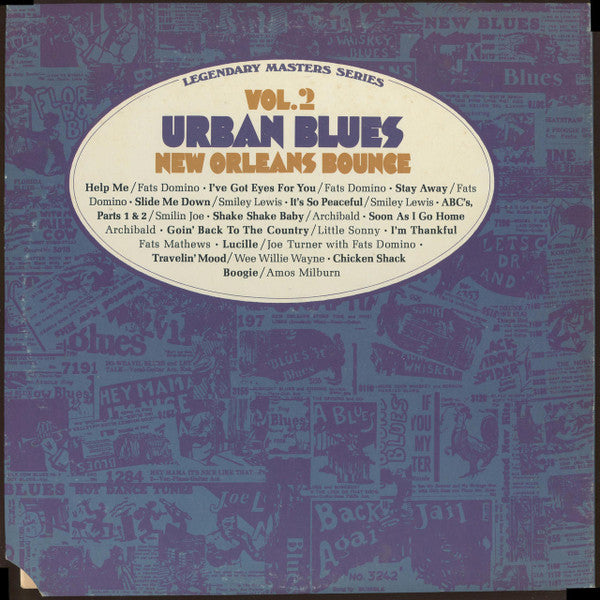 Various : Urban Blues Vol. 2: New Orleans Bounce (LP, Comp, Gat)