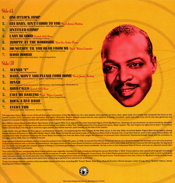 Count Basie & His Orchestra* With Artie Shaw, Jimmy Rushing And Featuring Thelma Carpenter : The Transcription Recordings (LP, RSD, RE, Gre)
