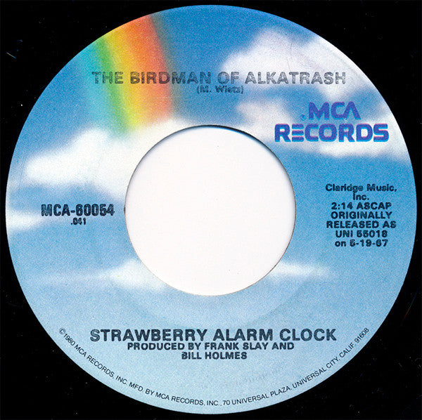 Strawberry Alarm Clock : Incense And Peppermints / The Birdman Of Alkatrash (7", Single, Mono, RE, Glo)