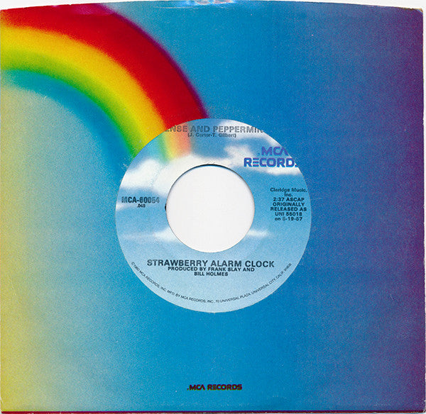 Strawberry Alarm Clock : Incense And Peppermints / The Birdman Of Alkatrash (7", Single, Mono, RE, Glo)