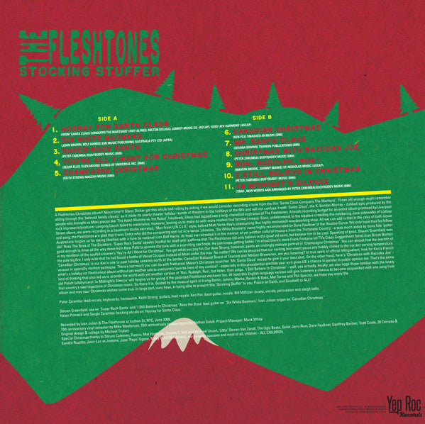 The Fleshtones : Stocking Stuffer (LP, Album, RSD, Ltd, RE, RM, Gre)