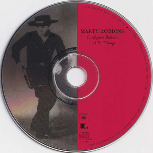 Marty Robbins : Gunfighter Ballads And Trail Songs (CD, Album, RE, Son)