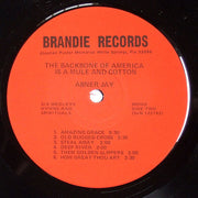 Abner Jay : The Backbone Of America Is A Mule And Cotton (LP, Mono, Nas)