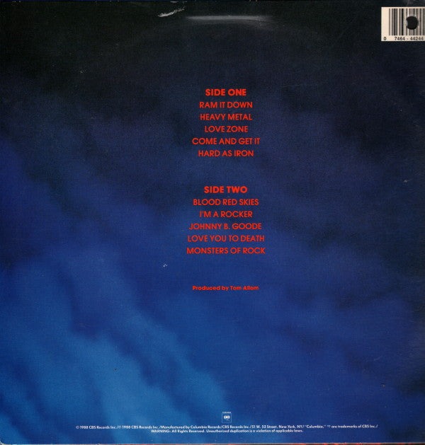 Judas Priest : Ram It Down (LP, Album)