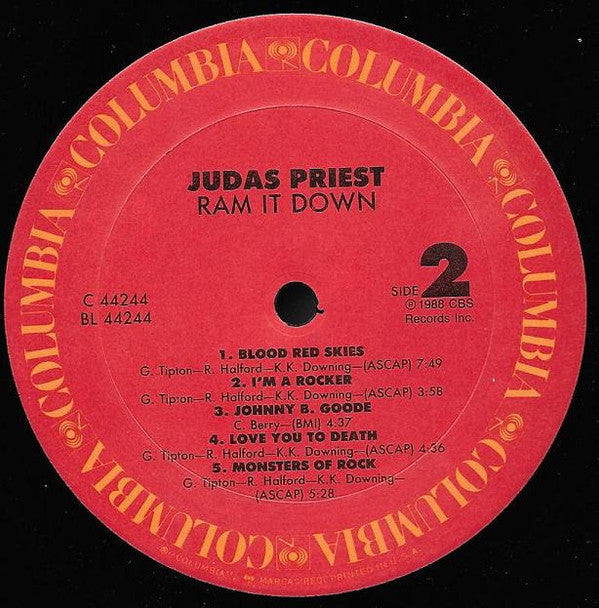 Judas Priest : Ram It Down (LP, Album)