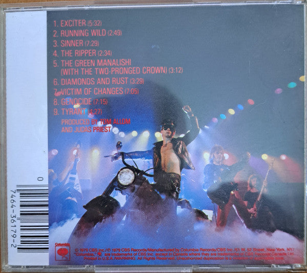 Judas Priest : Unleashed In The East (Live In Japan) (CD, Album, RE, RP)