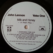 John Lennon & Yoko Ono : Milk And Honey (LP, Album, Gat)