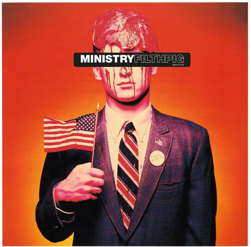 the album cover for Ministry - Filth Pig