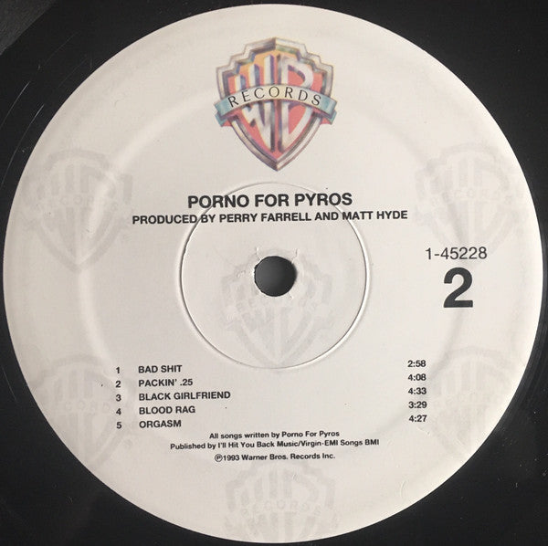 Porno For Pyros : Porno For Pyros (LP, Album)