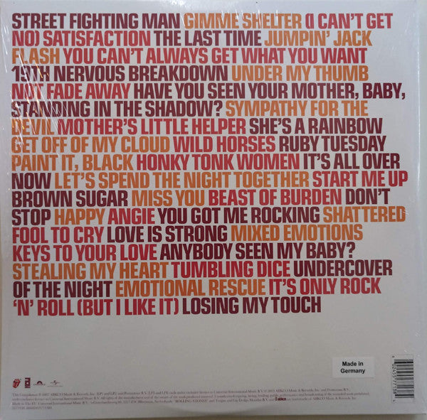 Rolling Stones* : Forty Licks (4xLP, Comp, Ltd, RE, 180)