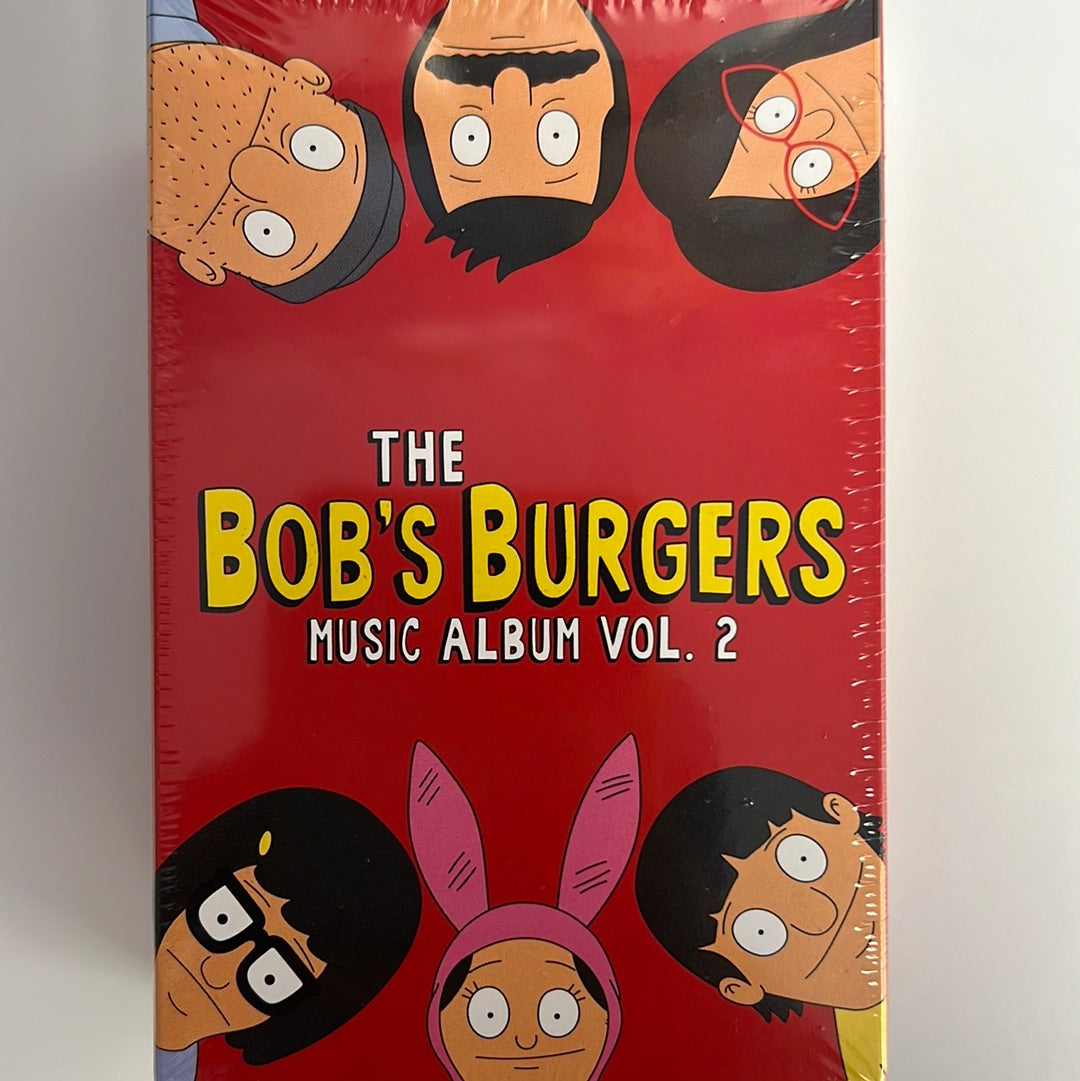 Bob's Burgers - The Bob's Burgers Music Album Vol. 2 (Mint (M)) Stage & Screen (2xCass, Red)