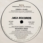 Ruffa : I Know A Place (12", Promo)