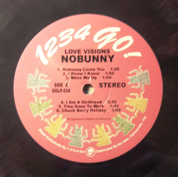 Nobunny : Love Visions (LP, Album, Ltd, RE, Pur)