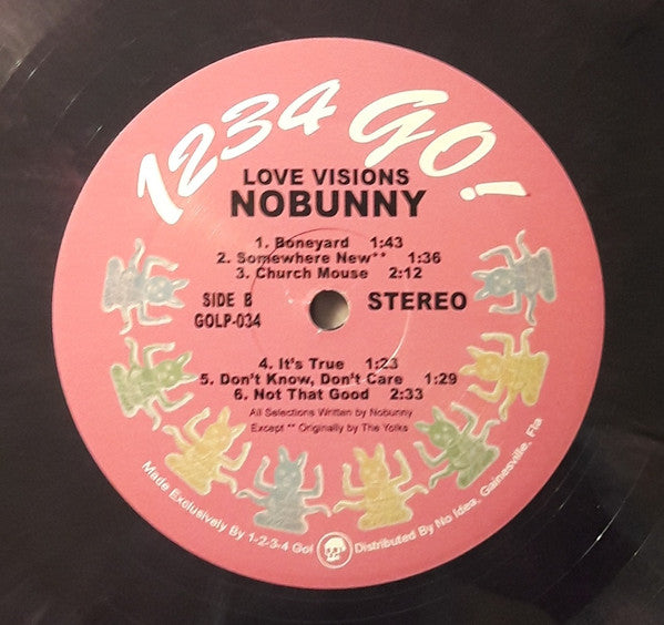 Nobunny : Love Visions (LP, Album, Ltd, RE, Pur)