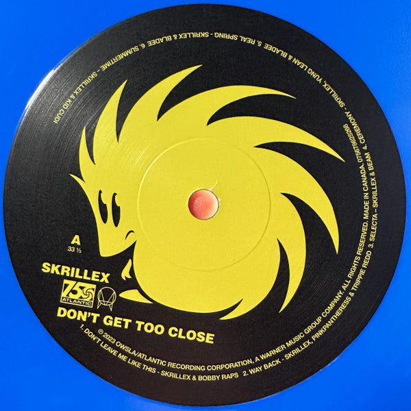 Skrillex : Don't Get Too Close (LP, Album, Blu)