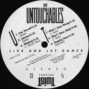 The Untouchables (7) : Live And Let Dance (LP, MiniAlbum)