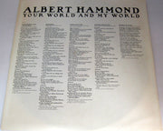Albert Hammond : Your World And My World (LP, Album)