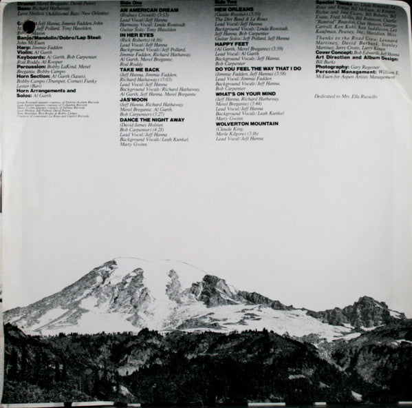 The Dirt Band : An American Dream (LP, Album)