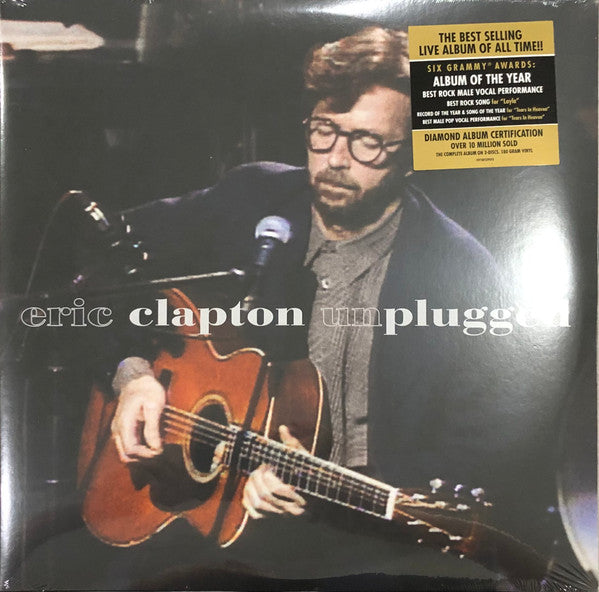 Eric Clapton : Unplugged (2xLP, Album, RE, 180)