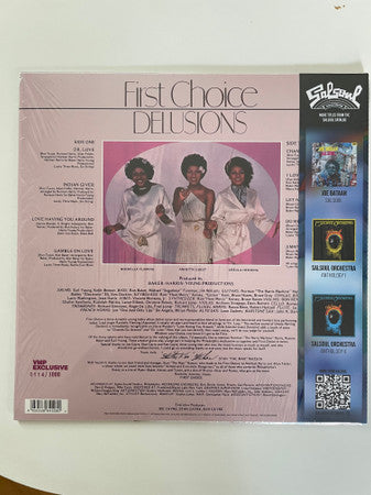 First Choice : Delusions (LP, Album, Club, Ltd, Num, RE, Cle)