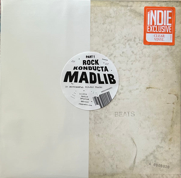 Madlib : Rock Konducta (Part 1) (LP, Album, RSD, RE, RP, Cle)