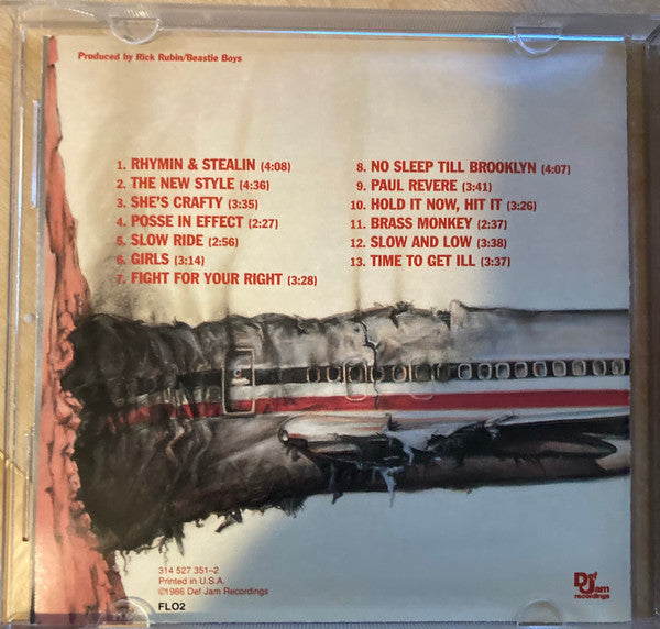 Beastie Boys : Licensed To Ill (CD, Album, RE)