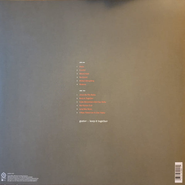 Guster : Keep It Together (LP, Album, RE, RP, Red)