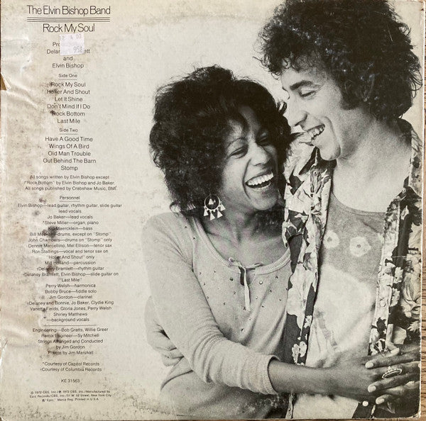 The Elvin Bishop Band : Rock My Soul (LP, Album, Gat)