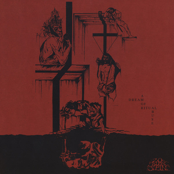 Vastum : Hole Below (LP, Album, RE, RP, Red)