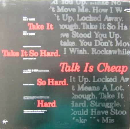 Keith Richards : Take It So Hard (12", Promo)